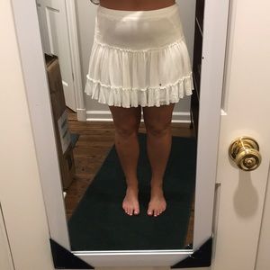 White skirt